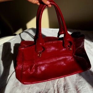 Vintage Beverly Feldman Red Purse - Shoulder Bag